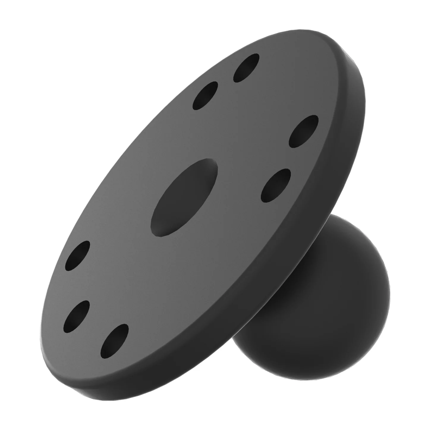 RAM-B-202U - RAM Mounts Round Plate with 1” Ball - Image 2