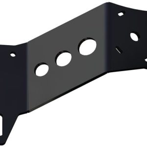 Between Jackplate or Transom and Motor 2 inch Setback 6 inch Rise Starboard Side Black