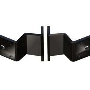 Dual Side Mount to Jackplate 2 inch Setback 6 inch Rise Port/Starboard Side Black