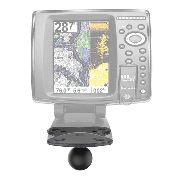 RAM-107BU - RAM Mounts Ball Adapter for Humminbird 500/600/700 Series Fishfinders - Image 2