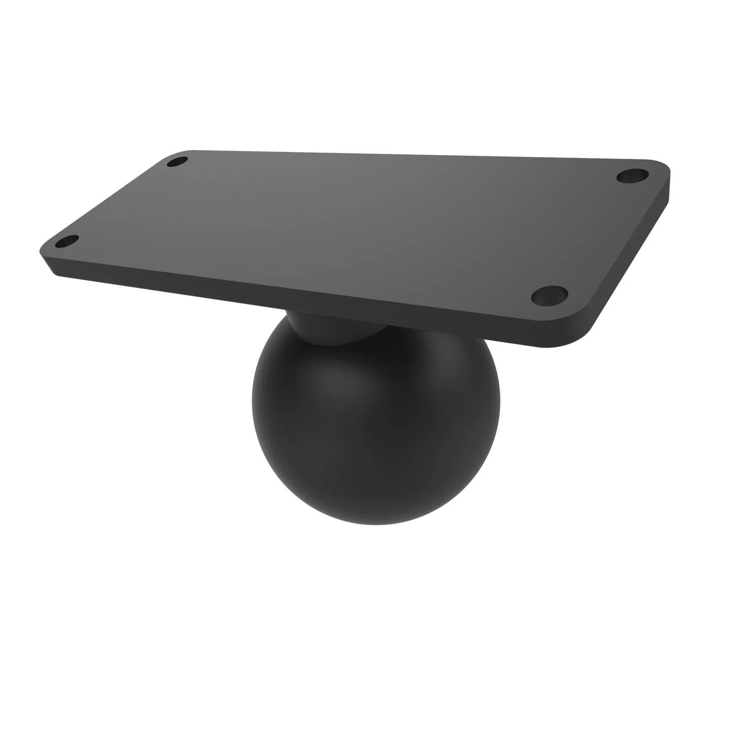 RAM-D-202U-25 - RAM Mounts Ball Base with 1.5" x 4.5" 4-Hole Pattern for Helix 8-9-10-12 - Image 2