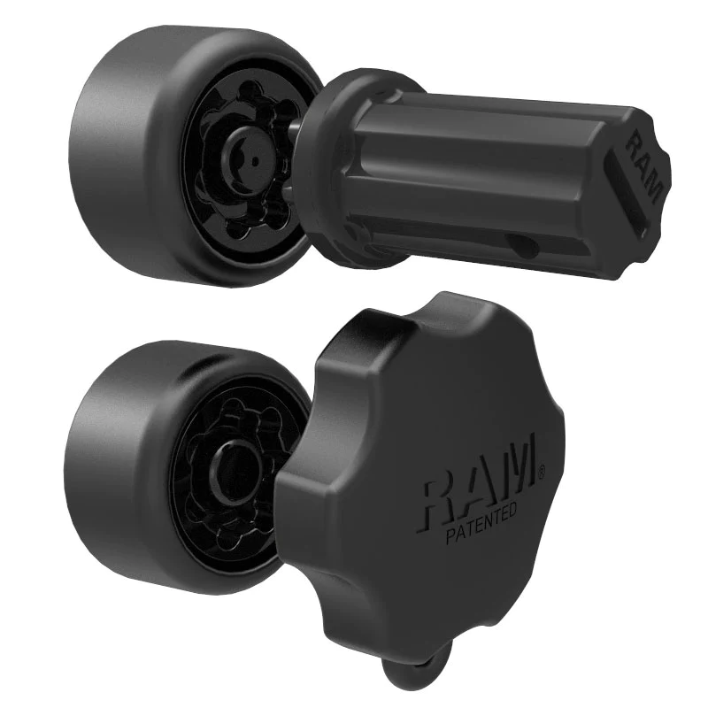 RAP-S-KNOB5-GU - RAM Mounts Pin-Lock Security Kit for C Size Mounts and Gimbal Brackets - Image 3
