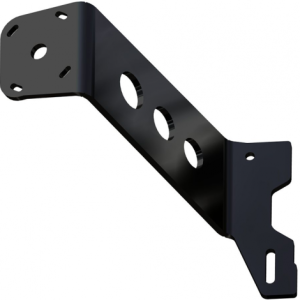 Between Jackplate or Transom and Motor 12 inch Setback 6 inch Rise Port Side Black