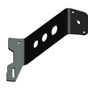 Between Jackplate or Transom and Motor 12 inch Setback 6 inch Rise Starboard Side Black