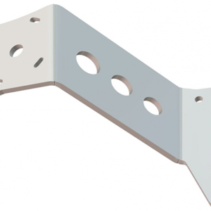 Between Jackplate or Transom and Motor 5 inch Setback 6 inch Rise Port Side White