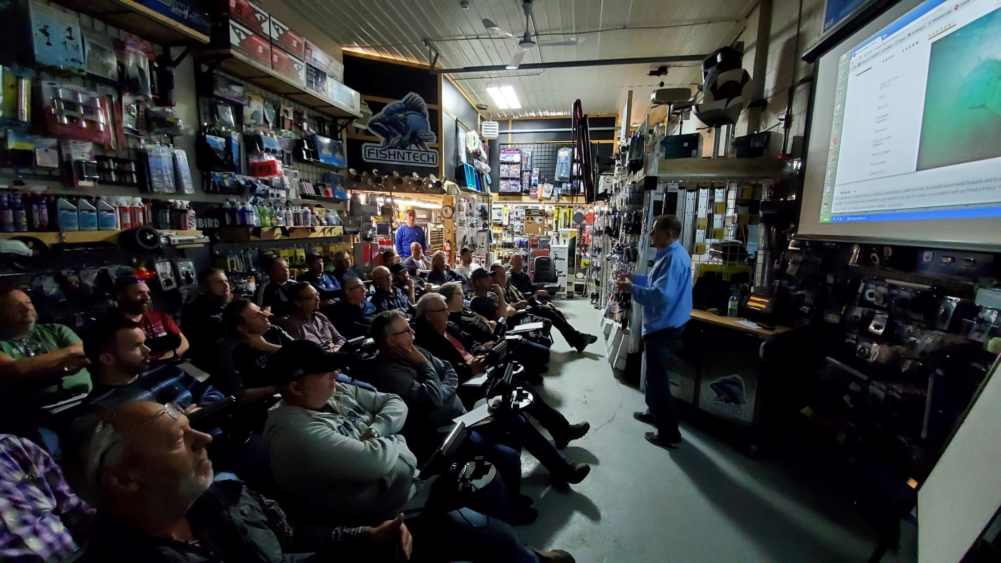 Cours de sondeur humminbird