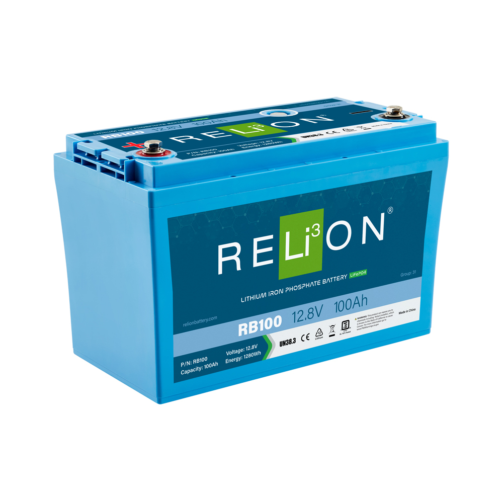 RELiON 12V 100Ah Deep Cycle Lithium Battery