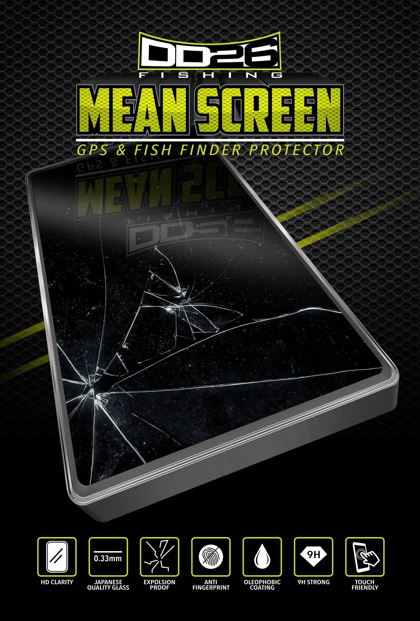 Mean Screen For Garmin ECHOMAP Ultra 126sv And 122sv