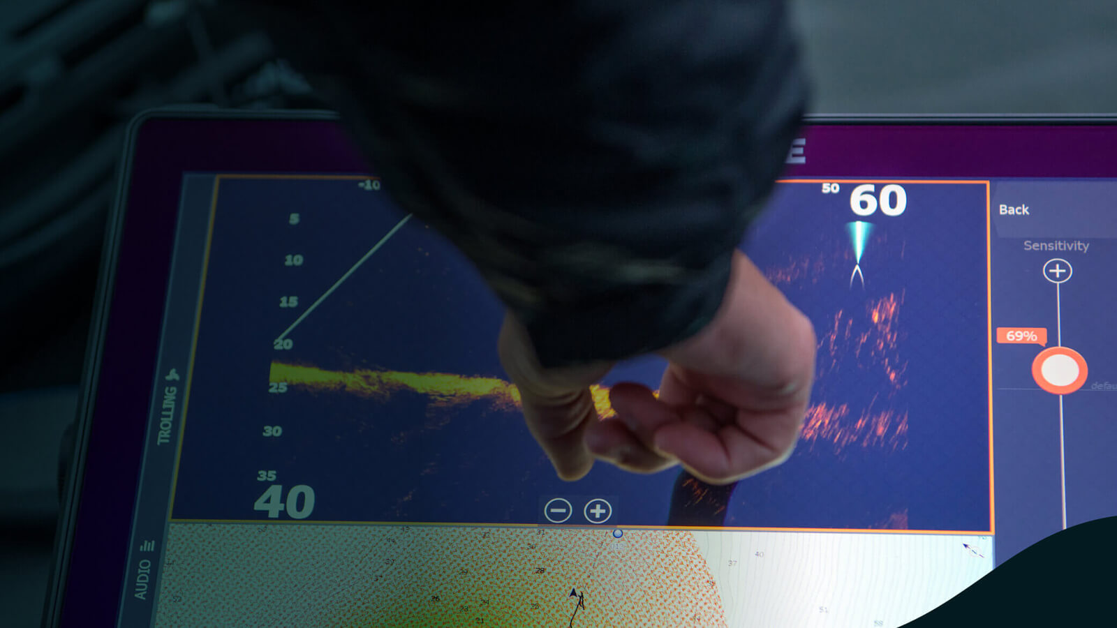 Lowrance electronics action shot 4