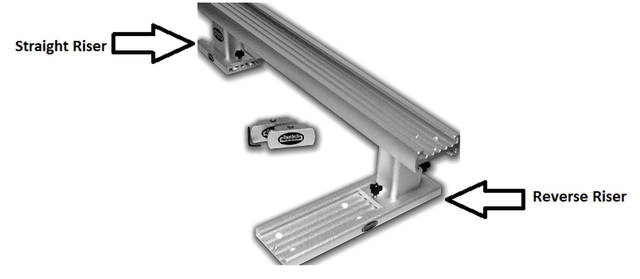 Trolling Bar Assembly Kit With Reverse Risers - Image 3