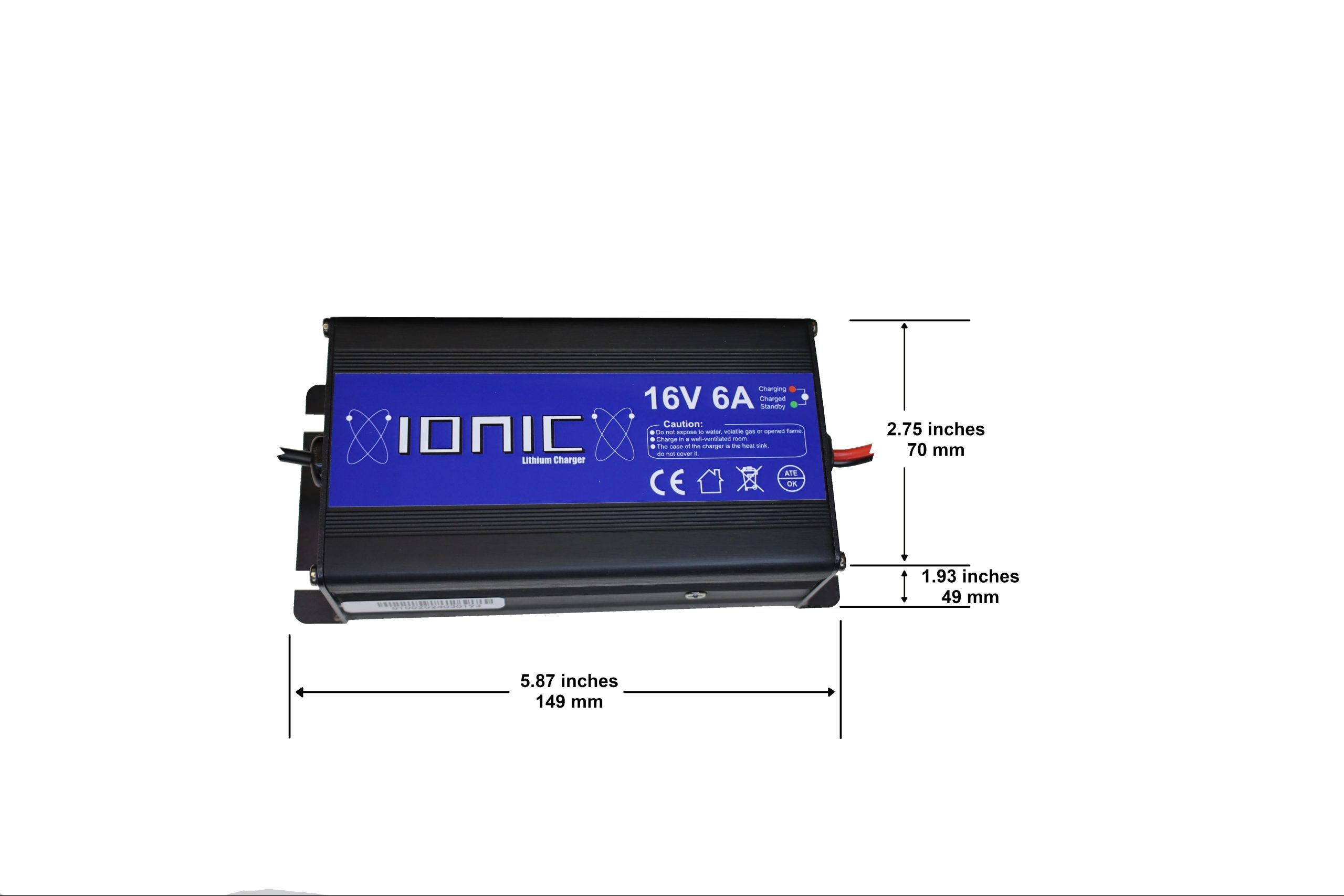 16V 52Ah Marine Electronics Battery And Charger - Image 5