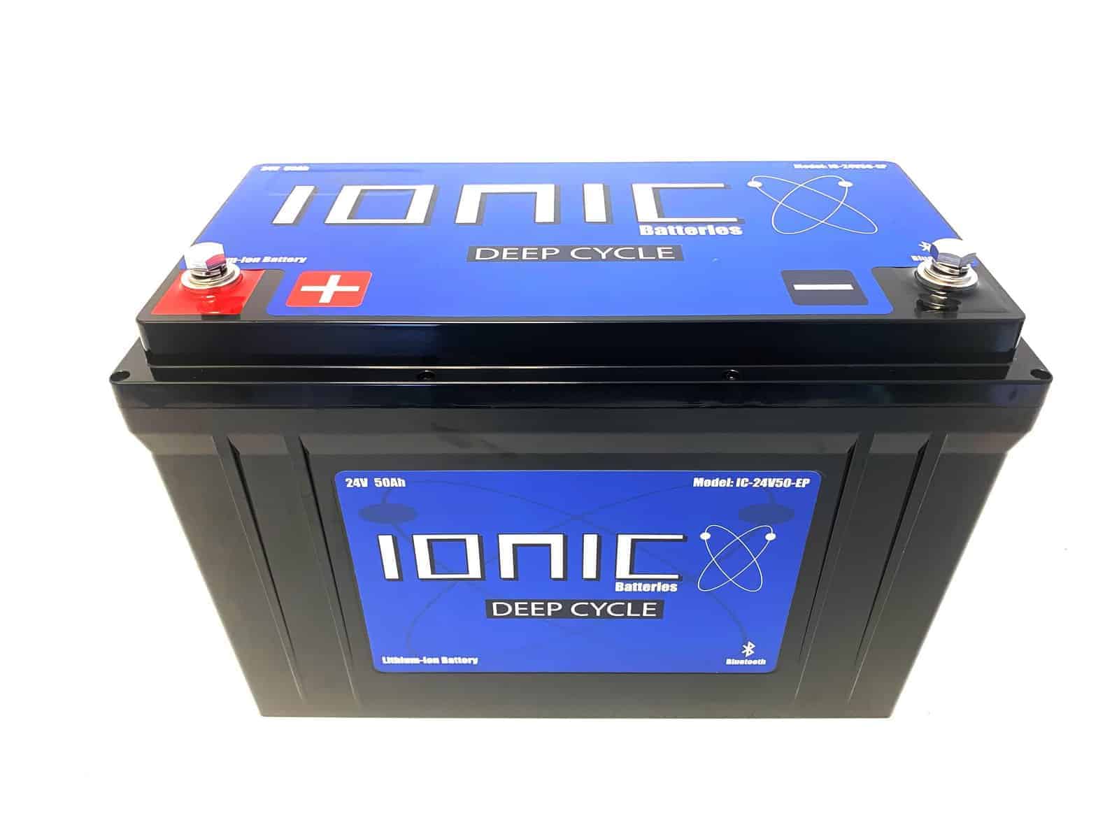 24V 50Ah Deep Cycle Battery With Bluetooth - Image 3